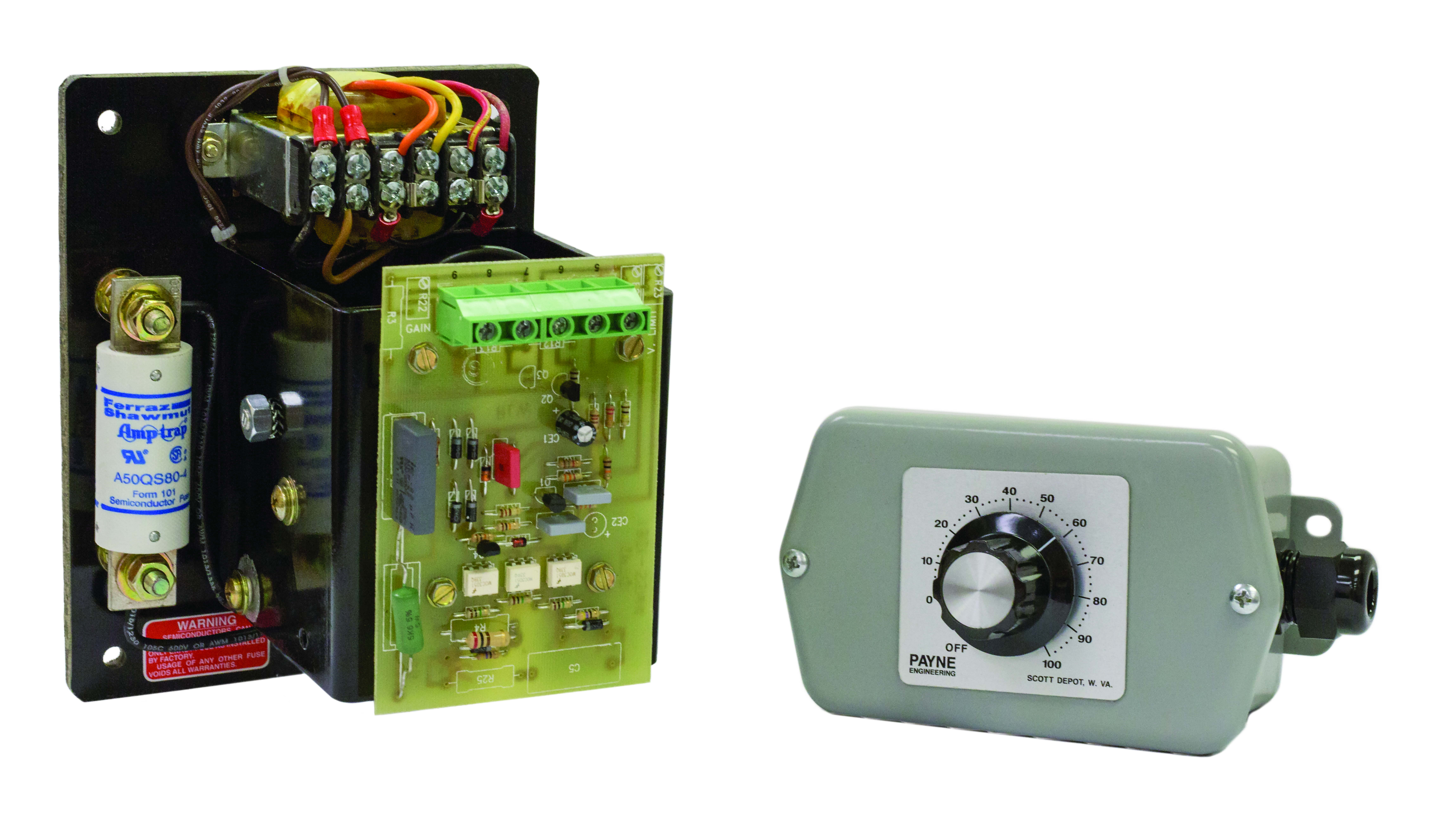 Controller Switch, SCR, 26 AMP, Height- 9 IN, Width- 6 IN, Depth- 6 IN