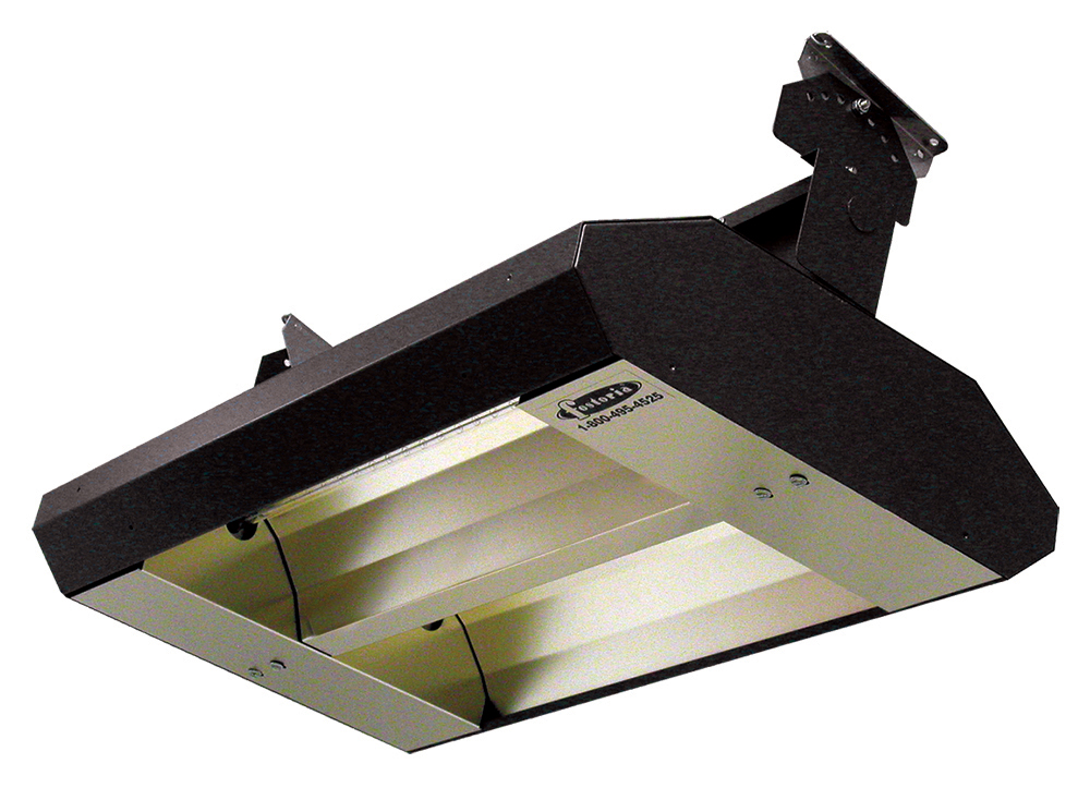 Electric Infrared Heater, Fostoria, 5 KW, 208 V, Dimensions- 33 Length X 15 Width X 10-7/8 Height IN, 1 PH, Galvanized Steel Housing, Mul-T-Mount, BTU Rating- 17065, TH Series, 30 Deg Asymmetrical