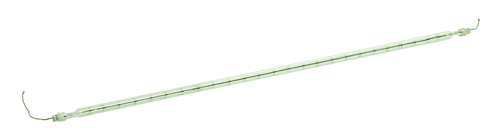 Quartz Lamp, Clear, 8mm diameter, 2500W, 208-Volt w/ pigtail termination