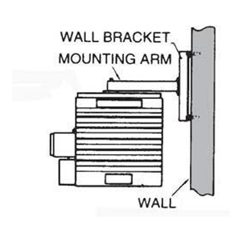 Mounting Bracket, Wall Mount. For Use With 10 KW HLA Series Hazardous Location Fan Forced Unit Heaters