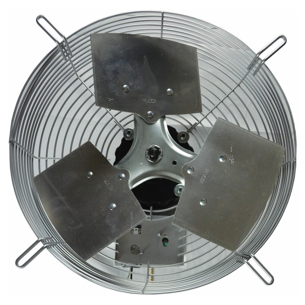 CE10D 686334868952 10 IN Direct Drive Exhaust Fan, Flow Rate- 460/540/680CFM, 120 V, 1 PH, 1 AMP, Fan Speed- 1080/1250/1560 RPM, Wall Mounting, AC Motor, Steel (Guard) Housing Material, Aluminum Blade, 1/12 HP