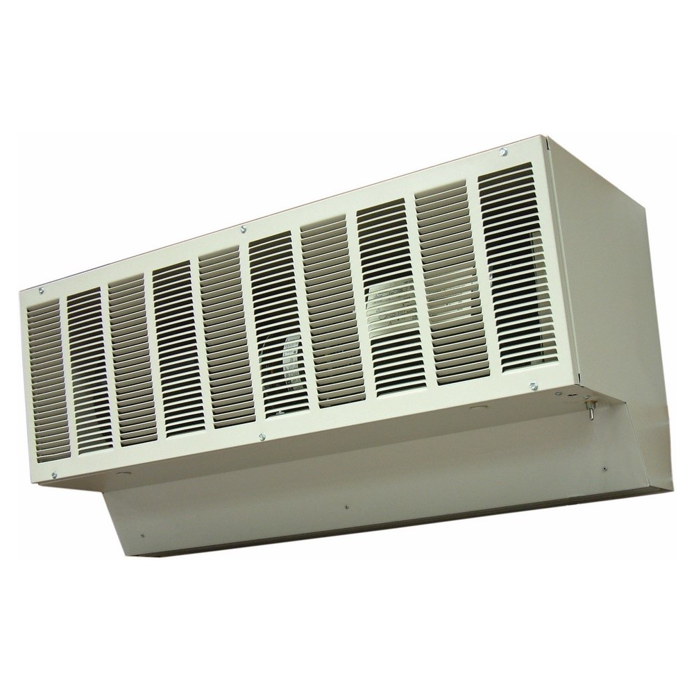 Air Curtain, Variable Speed, 1/2 HP, 4.4 AMP, 120 V, 509 WTT, 1636 RPM Speed Rating, Air Flow- 6544 CFM, Epoxy Powder Coated Finish (Cabinet), Size- 60 IN, CF Series, Air Velocity- 4168 FTPM