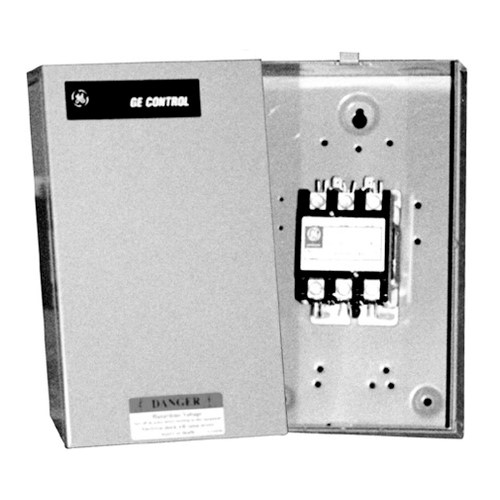 Contactor Enclosure, Contactor, Length- 5 IN, FEC Series, 600 V, Width- 6 IN, Height- 10 IN, 30 AMP, Coil Voltage- 208/240 V. For Use With Electric Infrared Heating Controls