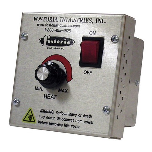 Variable Heat Controller, 208/240 V, 15.4 AMP, Width- 5 IN, Length- 3 IN, Height- 5 IN. For Use With OCH Series Outdoor/Indoor Rated Quartz Electric Infrared Heater