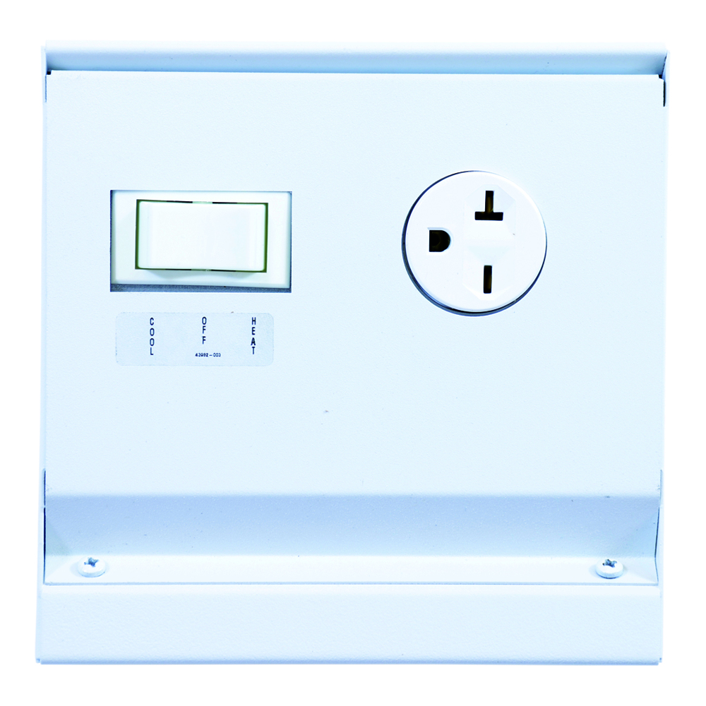 Transfer Switch, 240 VAC, 16 AMP, White. For Use With 2900C Series Electric Baseboard - Heavy Duty Commercial Convection Heater