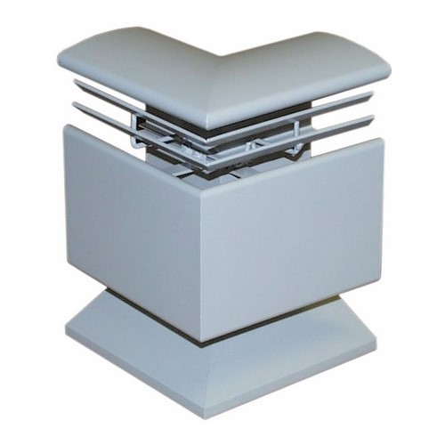 Outside Corner, White. For Use With Hydronic & Architectural Electric Baseboard Heater