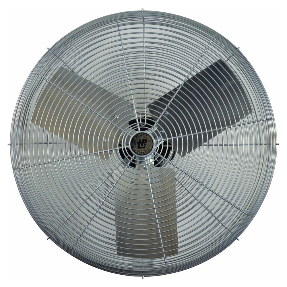 Assembled Fan Head, Size- 22 IN, Blade Size- 20 IN, Flow Rate- 4100 (Low), 5600 (High) CFM, 1/4 HP, 2.4 AMP, Speed- 900 (Low), 1100 (High) RPM, 120 V, Paddle Blade