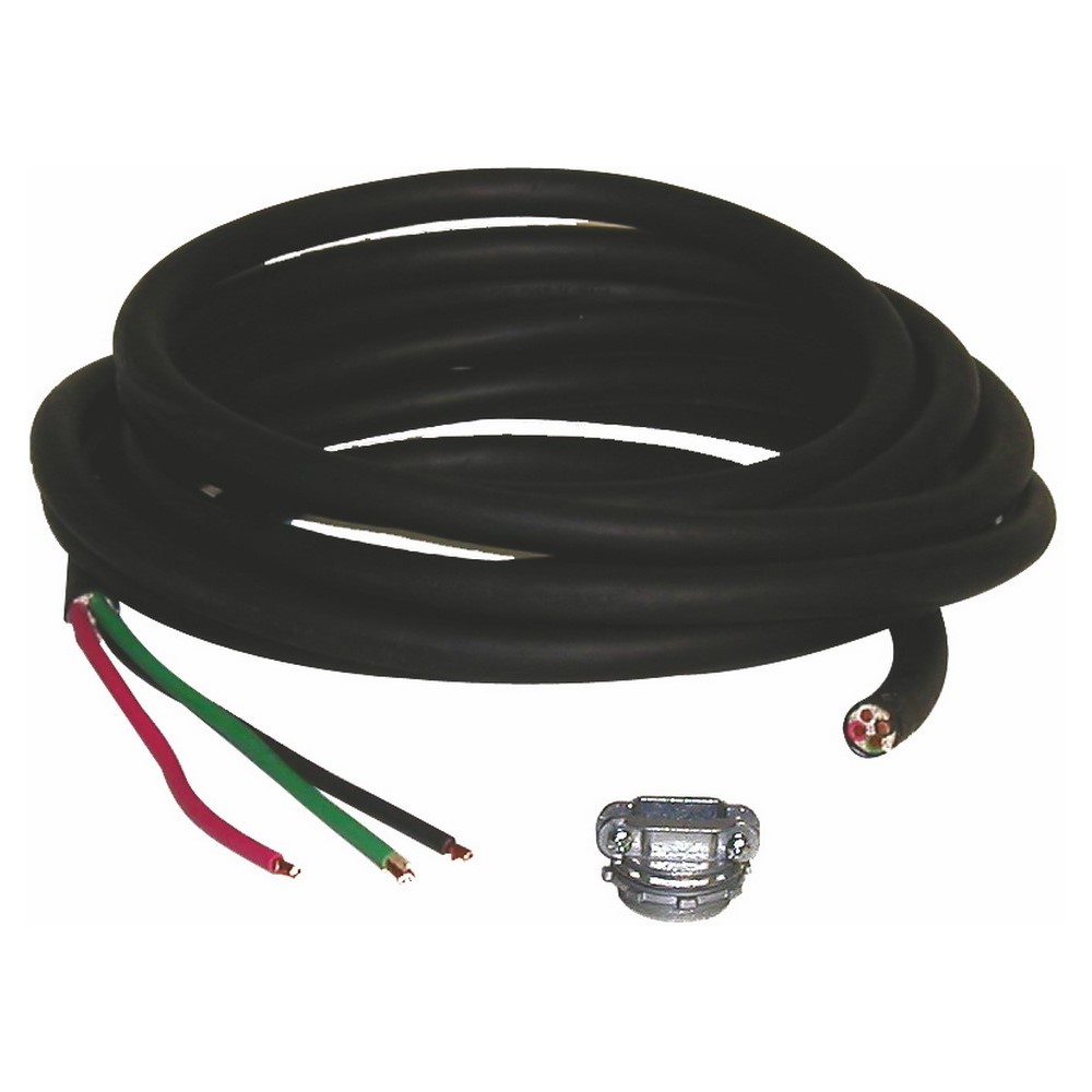 25 FT SO Power Cord, 4 conductors, 6 AWG, 45 AMP. For Use With FES Series Heat Wave Portable Electric & Wall or Ceiling Mounted Salamander