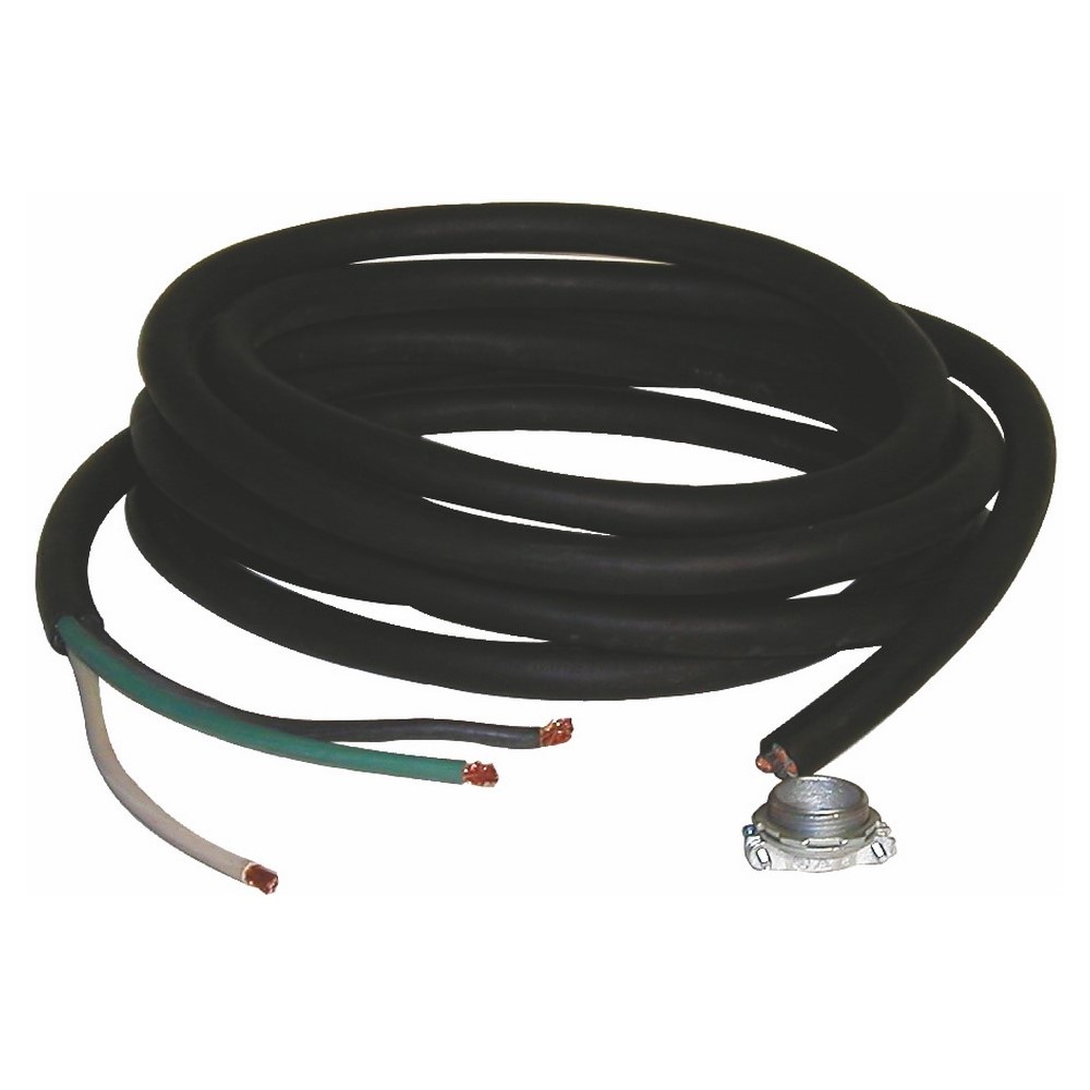 25 FT SO Power Cord, 3 conductors, 8 AWG. For Use With FSP Series Portable Metal Sheath Electric Infrared Heater.