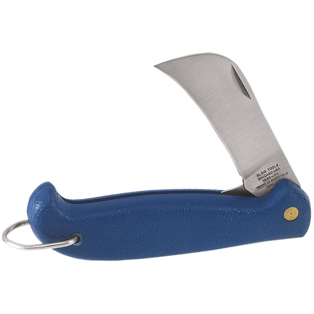 Pocket Knife, 2-3/4-Inch Hawkbill Slitting Blade, Large, stainless-steel, hawkbill slitting blade 2-3/4-Inch (7 cm) long