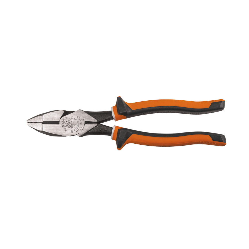 Insulated Pliers, Slim Handle Side Cutters, 8-Inch, 1000 V Rated for safety on the job. VDE Certified with unique three-part insulation with white underlayer provides warning sign that insulation may be compromised