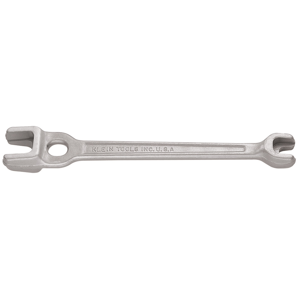 Bell System Type Wrench, Similar to standard lineman's wrench, but with end openings sized to NEMA hardware specifications