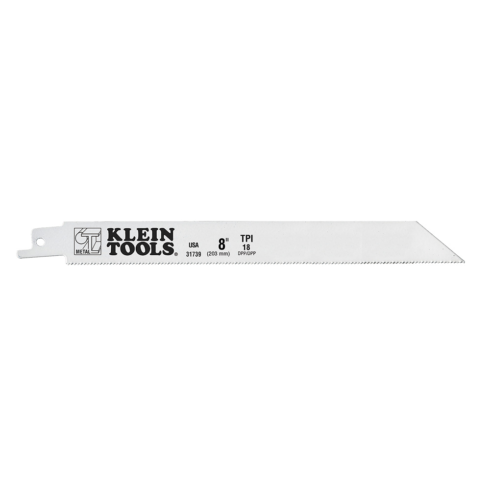 Reciprocating Saw Blades, 18 TPI, 8-Inch, 5-Pack, 8-Inches long, 3/4-Inch wide, .035-Inch thick, 18 teeth per inch (203 mm long, 20 mm wide, .9 mm thick)
