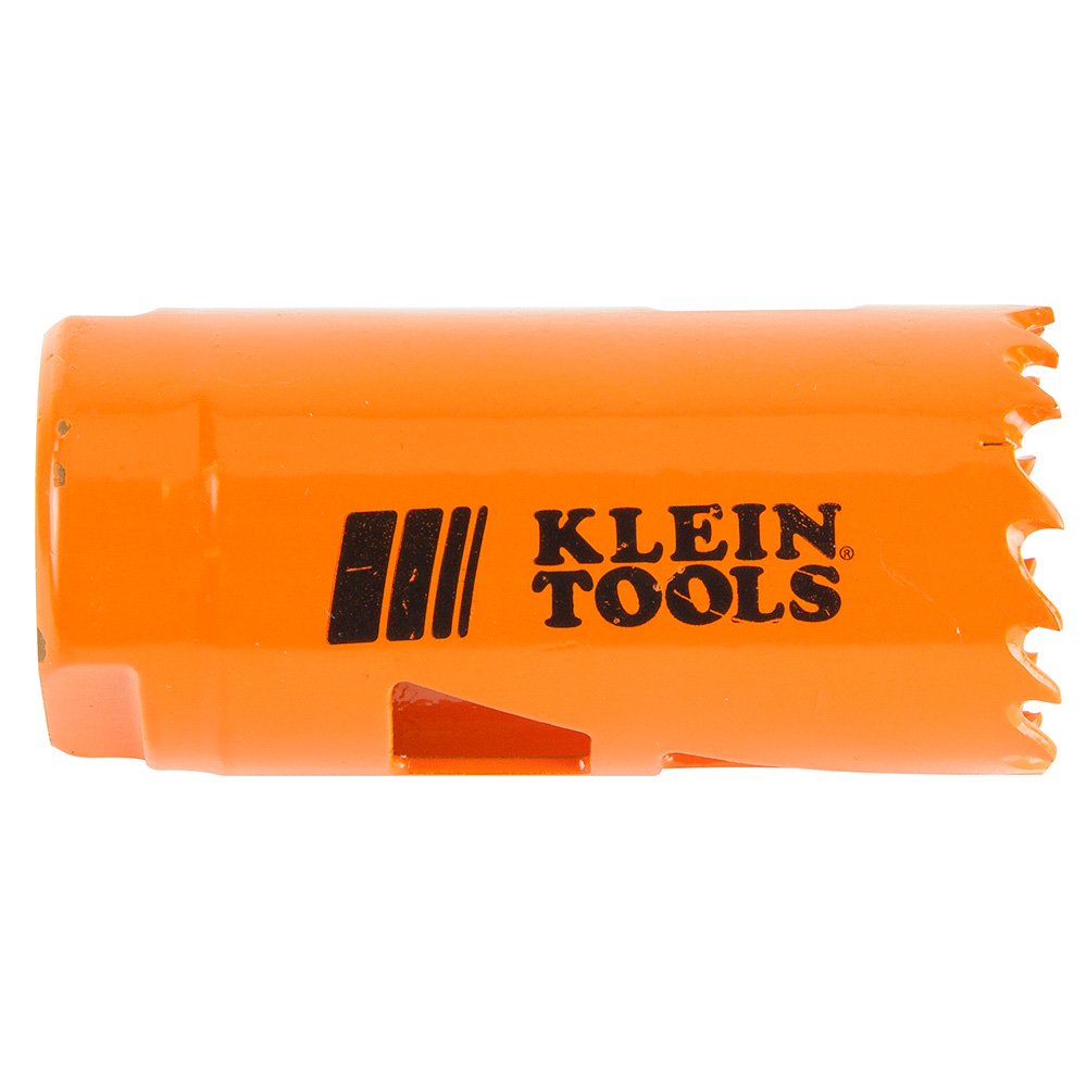 Bi-Metal Hole Saw, 1-1/8-Inch, Optimized for cutting steel including stainless steel