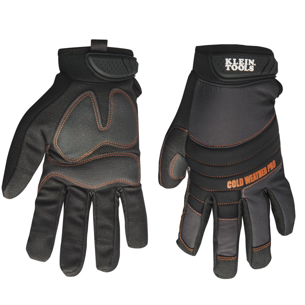 Journeyman Cold Weather Pro Gloves, Large, Palm and fingers lined with Thinsulate™ C40