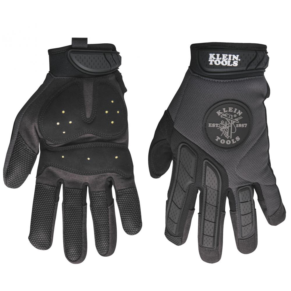 Journeyman Grip Gloves, X-Large, Armortex® rubberized grip on the fingers and reinforced synthetic leather palms and thumb for working in both wet and dry conditions