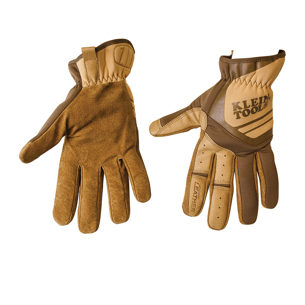 Journeyman Leather Utility Gloves, Large, Durable and comfortable