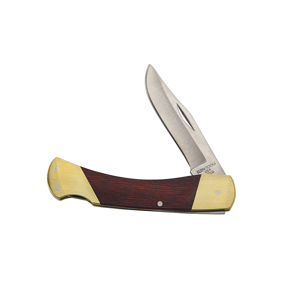 Sportsman Knife, 2-5/8-Inch Stainless Steel Blade, Curved handle with big bolster