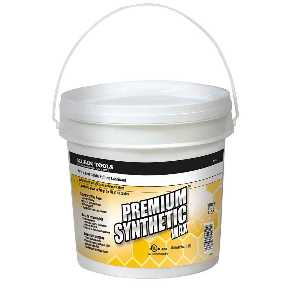 Premium Synthetic Wax, One-Gallon Pail, High performance lubricant for general electrical and utility applications