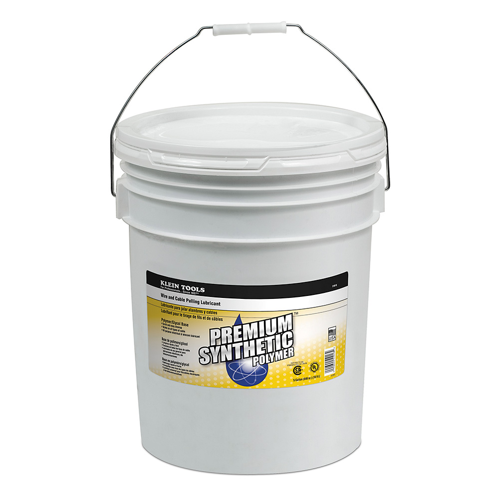 Premium Synthetic Polymer, 5-Gallon, Excellent all purpose lubricant for electrical and telecommunications and data applications