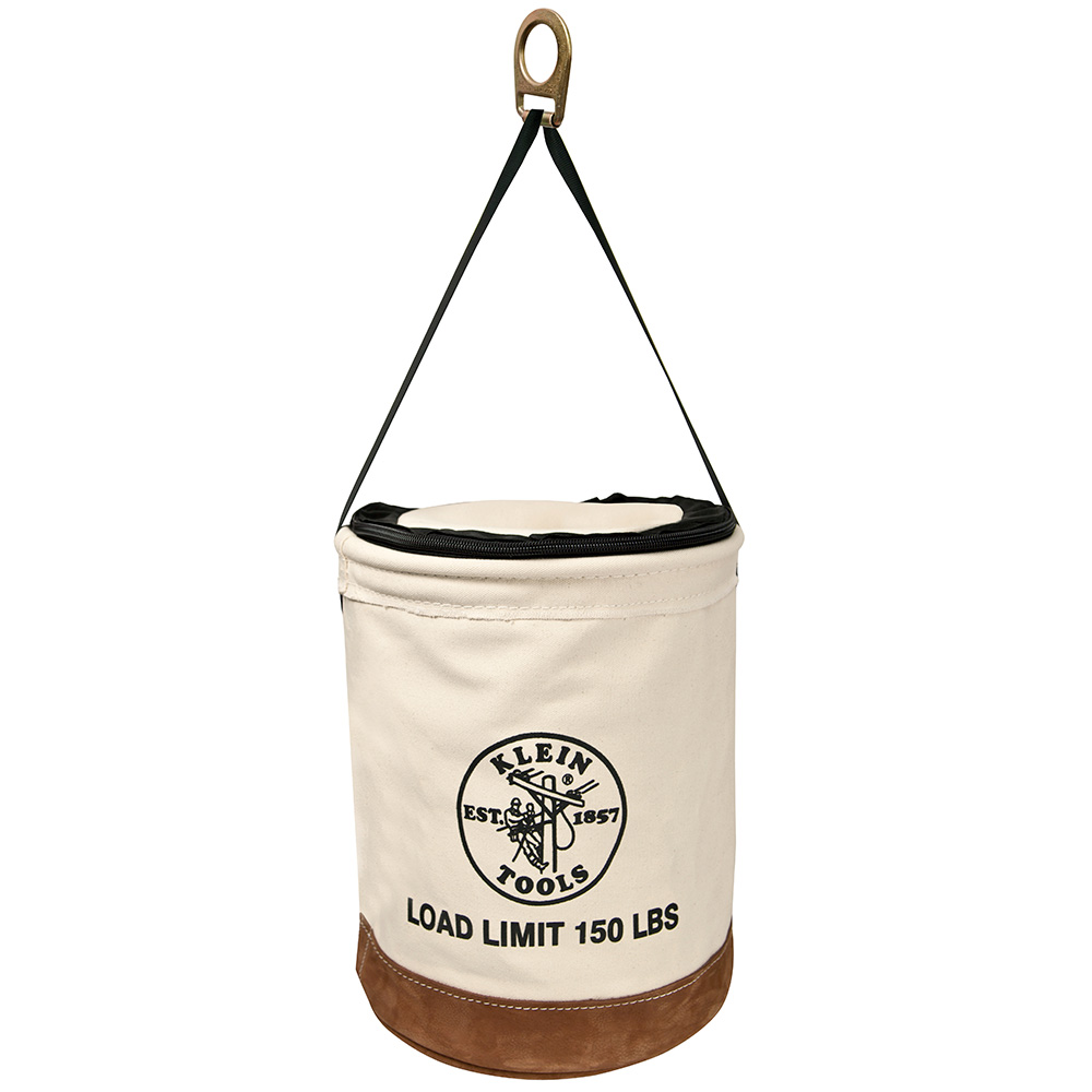 Canvas Bucket with Bucket Top, 22-Inch, Canvas Bucket is load rated 150-pounds (68 kg)