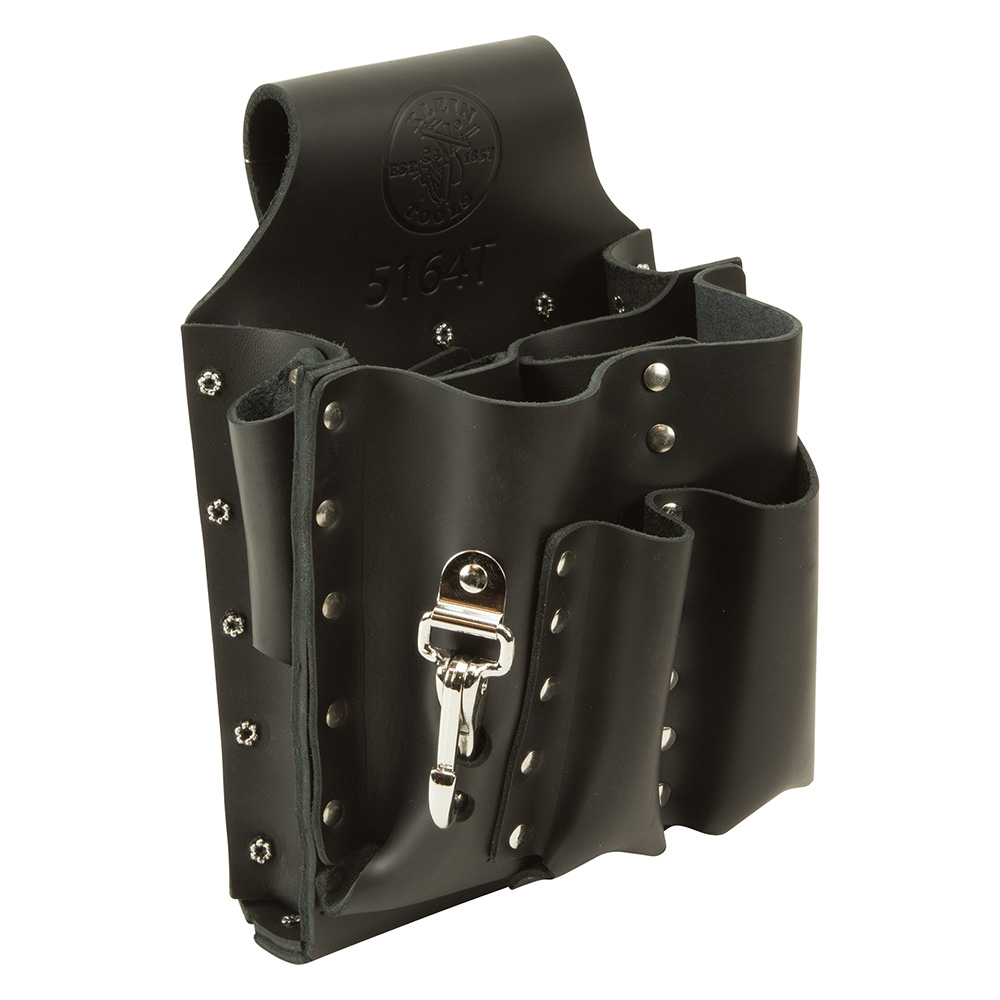 Tool Pouch, Tunnel Loop, 8 Pockets, Features four large utility pockets, two pliers pockets and two screwdriver pockets