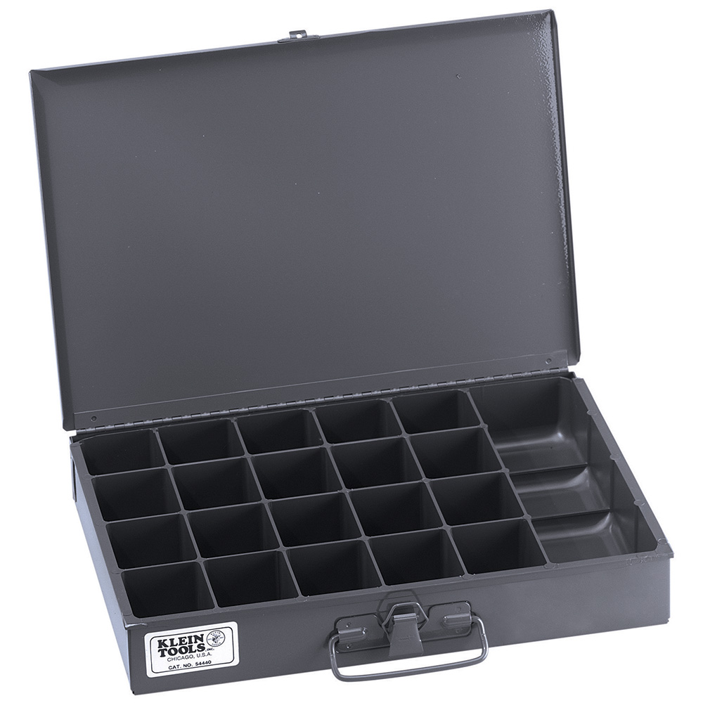Mid Size 21 Compartment Storage Box, Klein storage boxes are offered with a choice of compartment sizes and arrangements