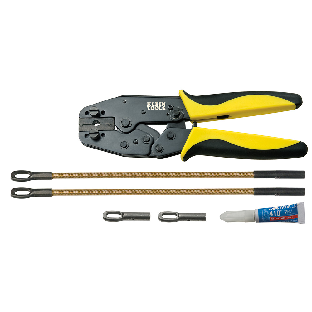 Fiberglass Fish Tape Repair Kit, This set contains everything you need to effectively repair and restore Fiberglass Fish tapes