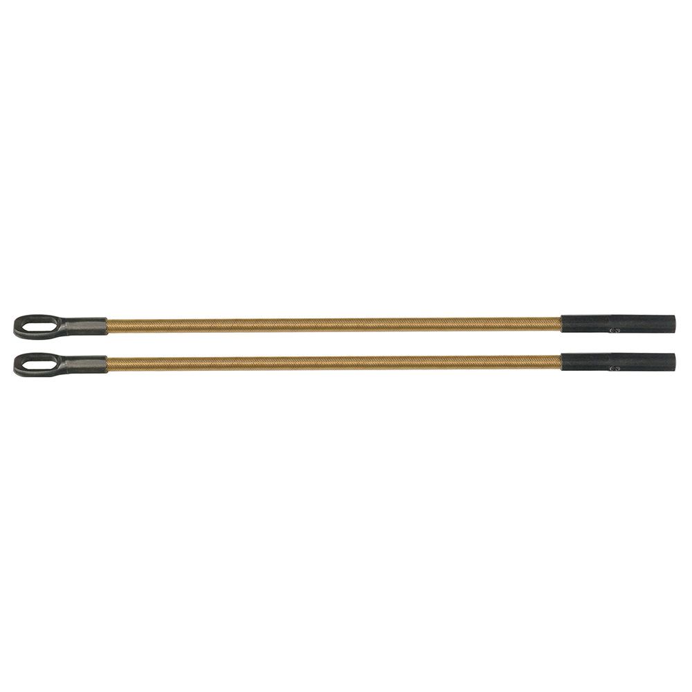 Fiberglass Fish Tape Replacement Leaders, 2-Pack, For use with all Klein fiberglass fish tape