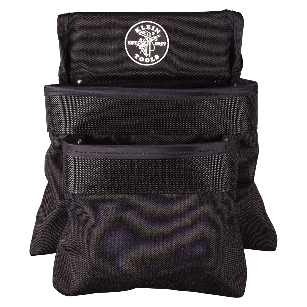 PowerLine™ Series Utility Pouch, 2-Pocket, Tool Pouch's two oversized pockets provide extra carrying capacity for an assortment of tools, parts and accessories