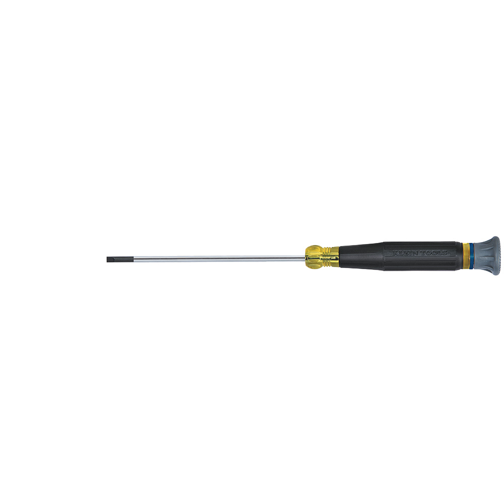 1/8-Inch Cabinet Electronics Screwdriver, 4-Inch, Rotating cap for optimum and precise control