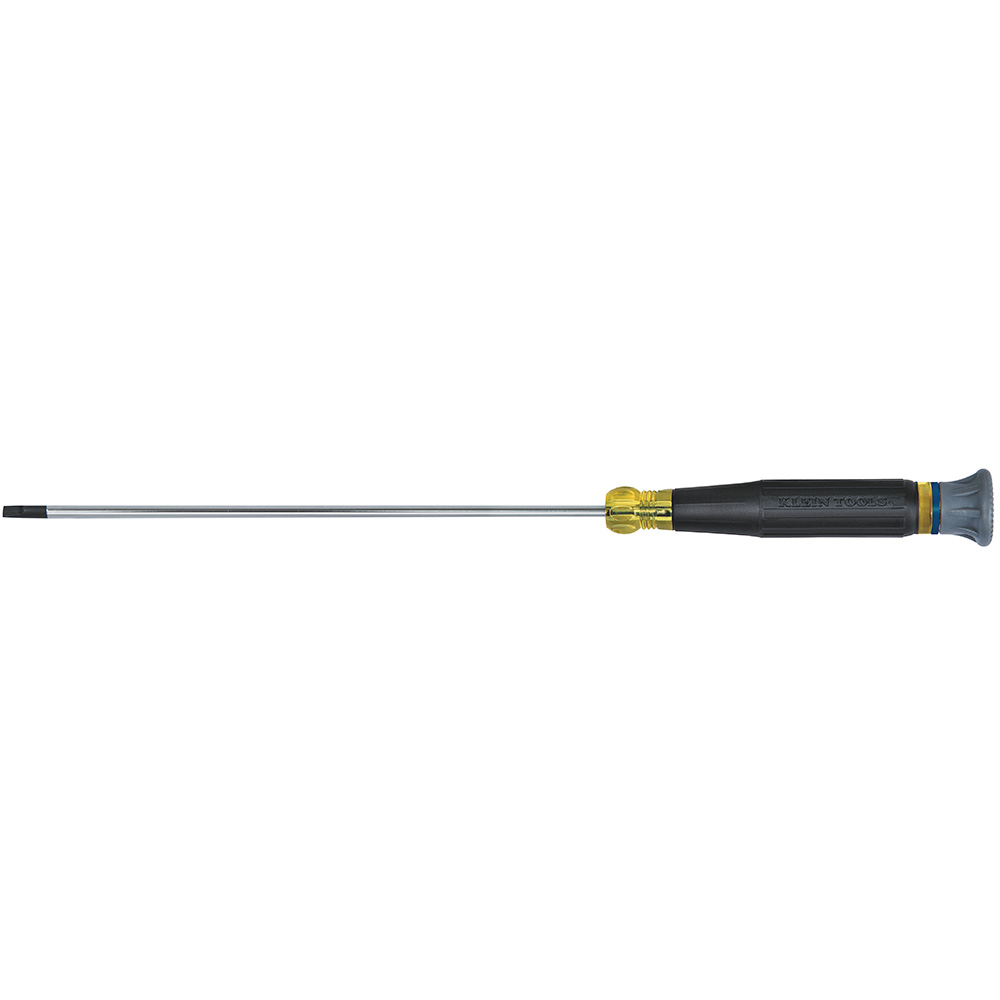 1/8-Inch Cabinet Electronics Screwdriver, 6-Inch, Rotating cap for optimum and precise control