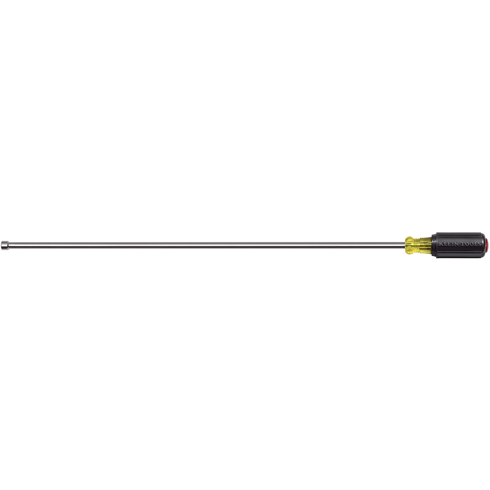 1/4-Inch Magnetic Tip Nut Driver, 18-Inch Shaft, Exclusive hollow shaft design with Rare-Earth magnetic tip features unobstructed pass-through, even on long bolts