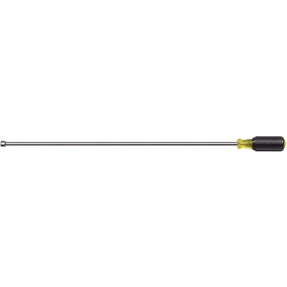 Magnetic Nut Driver, 5/16-Inch, 18-Inch Shaft, Exclusive hollow shaft design with Rare-Earth magnetic tip features unobstructed pass-through, even on long bolts
