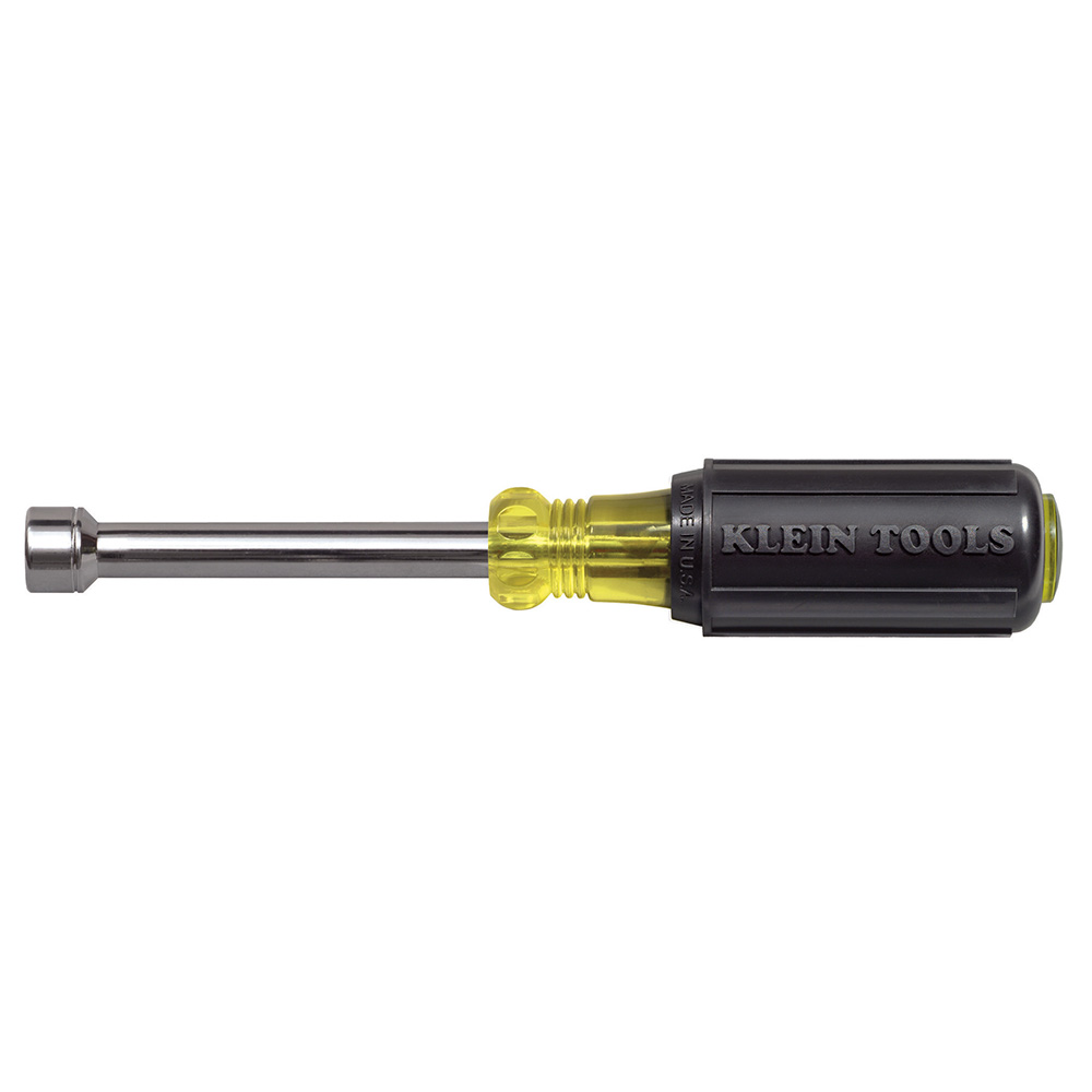 10mm Cushion Grip Nut Driver with 3-Inch Shaft, Standard length for most applications fits over long bolts and studs