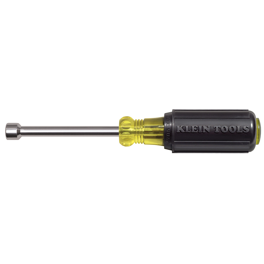 5/16-Inch Nut Driver with Hollow Shaft, Exclusive hollow shaft design with Rare-Earth magnetic tip features unobstructed pass-through, even on long bolts