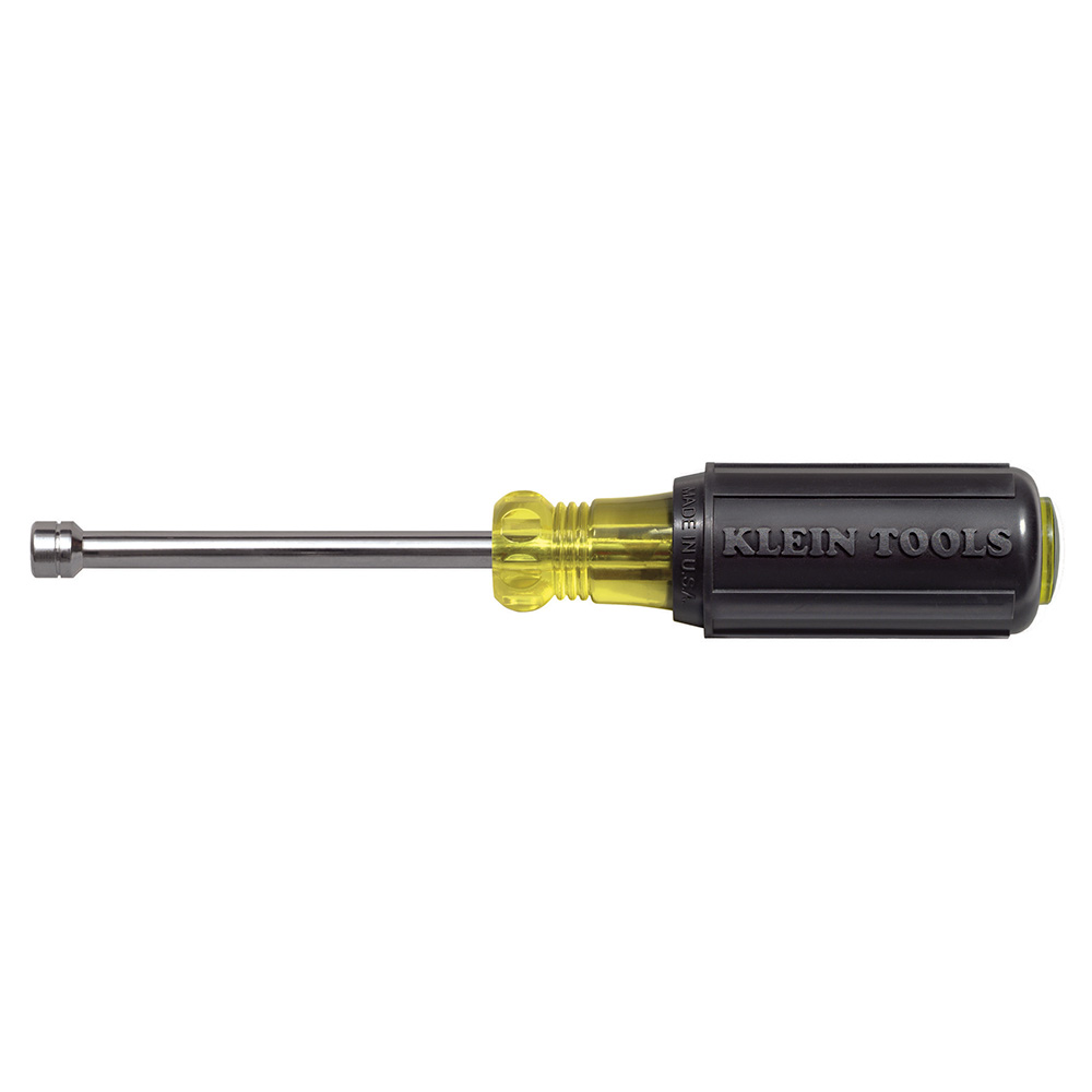 5 mm Nut Driver, 3-Inch Hollow Shaft, Standard length for most applications, fits over long bolts and studs