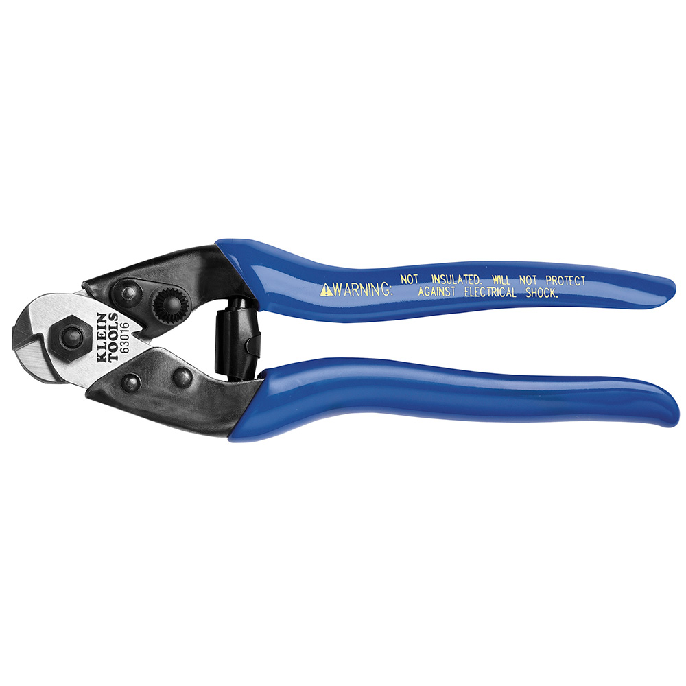 Heavy-Duty Cable Cutter, Blue, 7 1/2-Inches, Cable Cutters feature heavy-duty, tempered steel blades