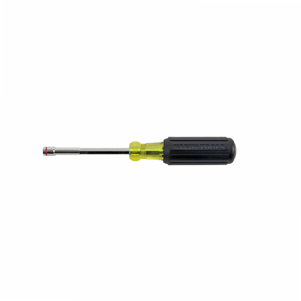 1/4-Inch Nut Driver, Magnetic Tip, 4-Inch Shaft, Hollow shaft allows for nut driving on unlimited bolt length