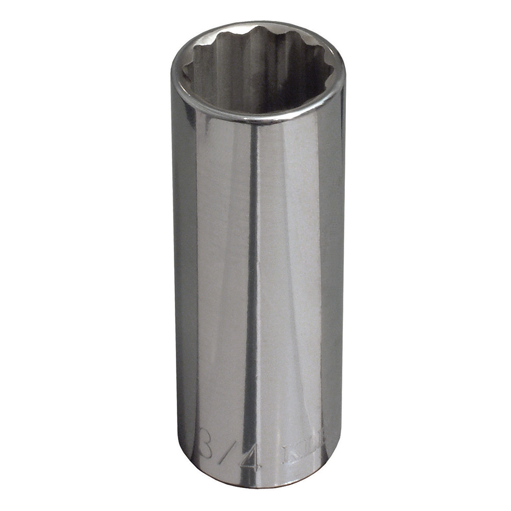 13/16-Inch Deep 12-Point Socket, 1/2-Inch Drive, 13/16-Inch hex deep length with 12-point socket