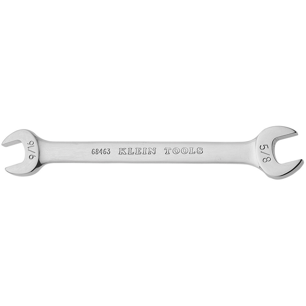 Open-End Wrench 1/2-Inch, 9/16-Inch Ends, Different size opening on each end of wrench