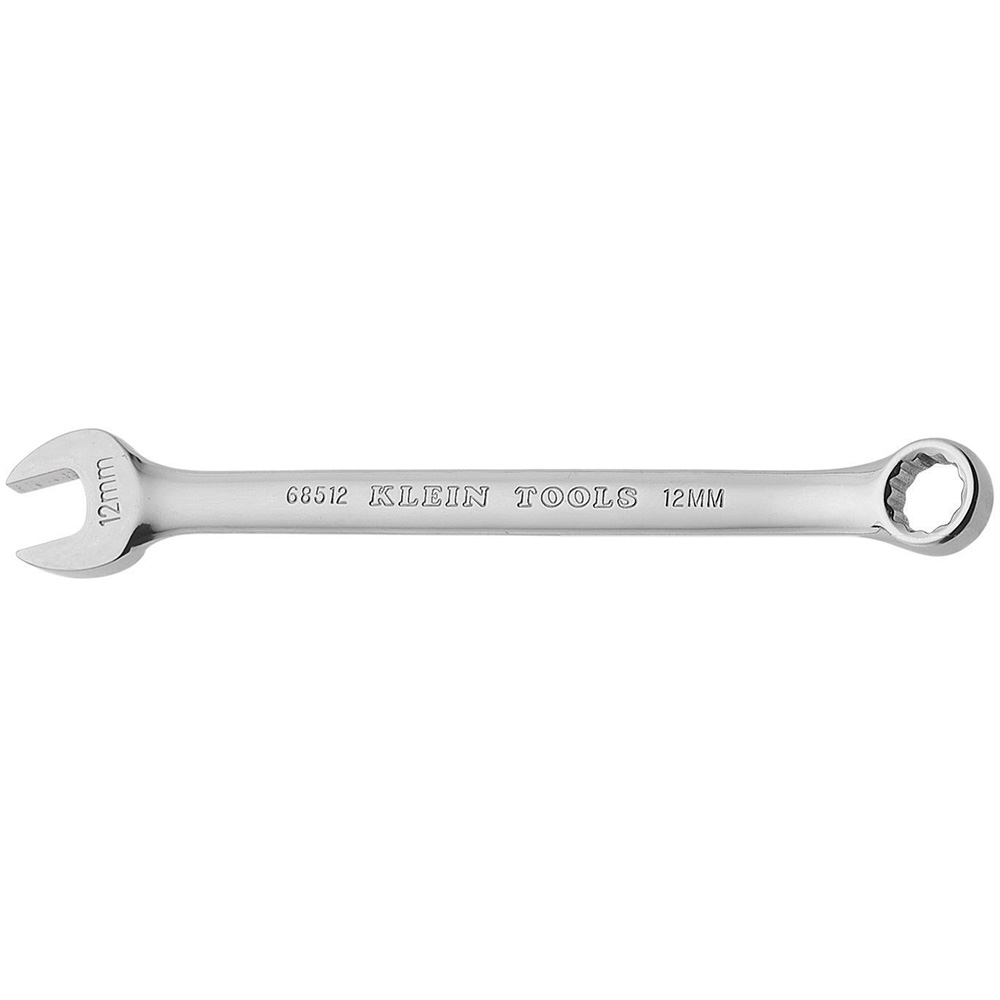 Metric Combination Wrench 9 mm, Open ends offset at 15-degree angle for confined working areas