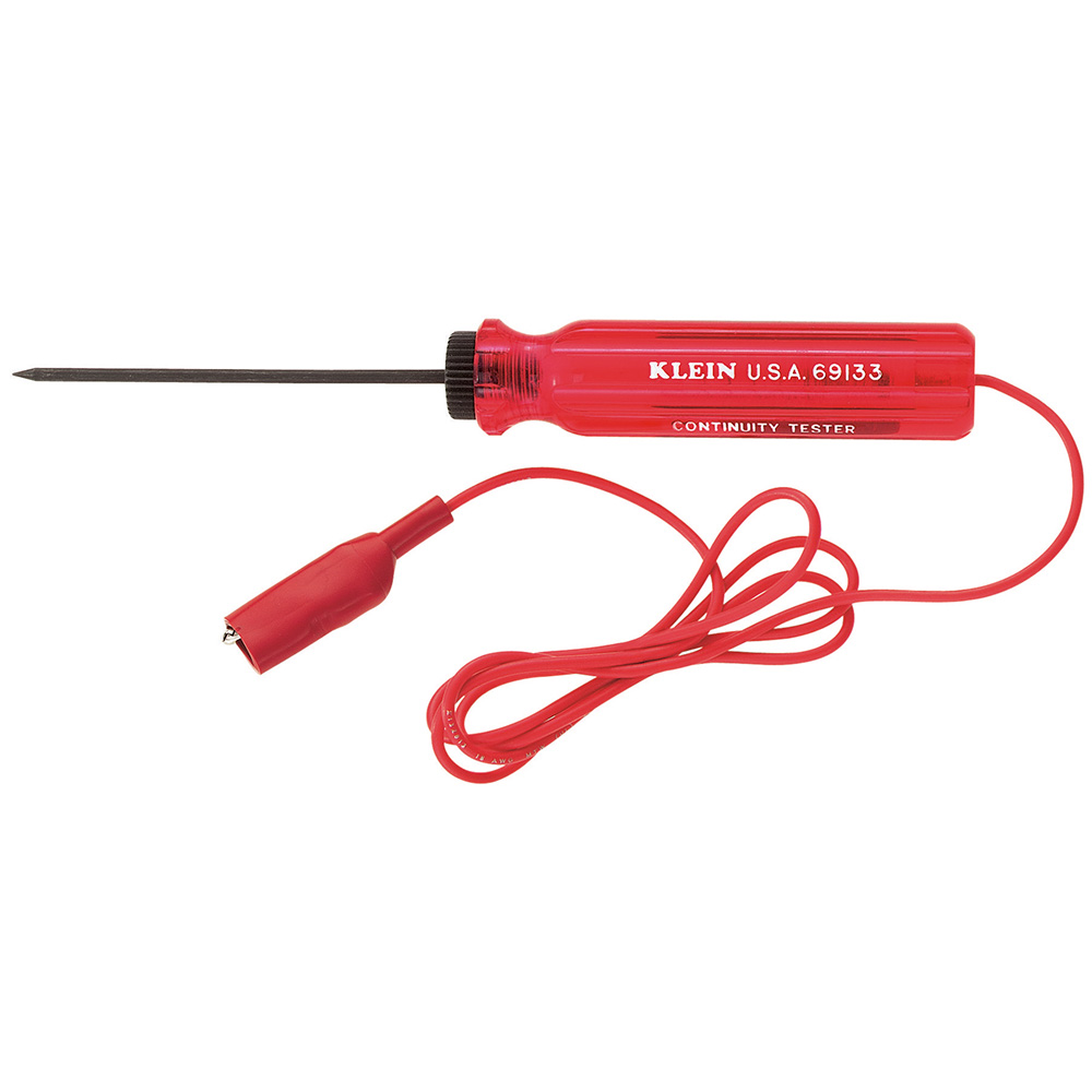 Continuity Tester, Quickly reveals shorts or broken circuits in all types of electrical devices and controls