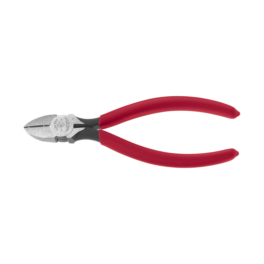 Diagonal Cutting Pliers, Telephone Work Pliers, Type D-6, 6-Inch, Diagonal Cutters have tapered nose for working in confined areas and close tip cutting