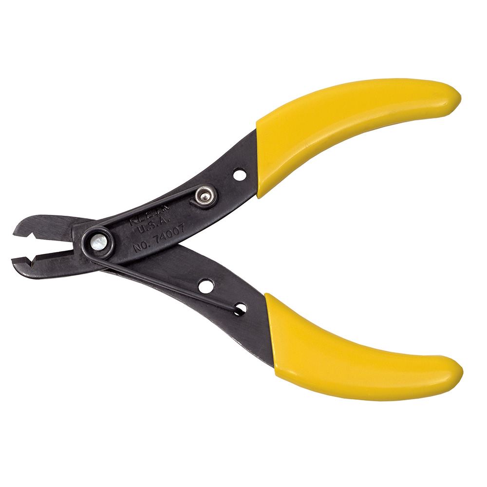 Wire Stripper and Cutter, Adjustable, for Solid and Stranded Wire, Wire Stripper and cutter has adjustable dial for wire size adjustment to help prevent nicked wire