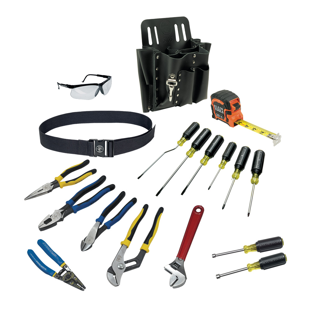 Tool Kit, 18-Piece, Took Kit contains comfortable and durable tools for the professional