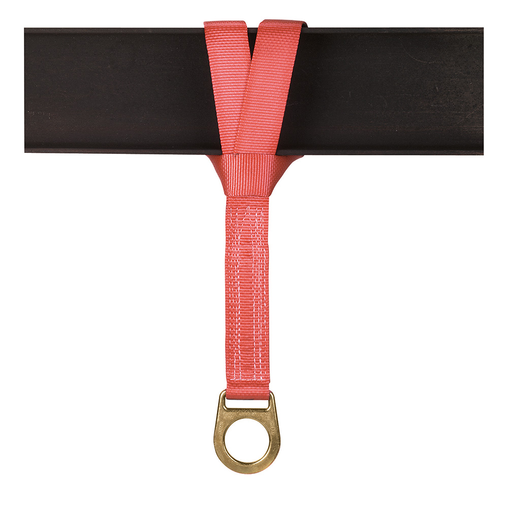 Nylon Choker Anchorage Connector, 5-Foot, This anchorage connector can be used to fasten around an I-beam or similar structure to provide compatible anchorage for attaching a fall-arrest connecting device