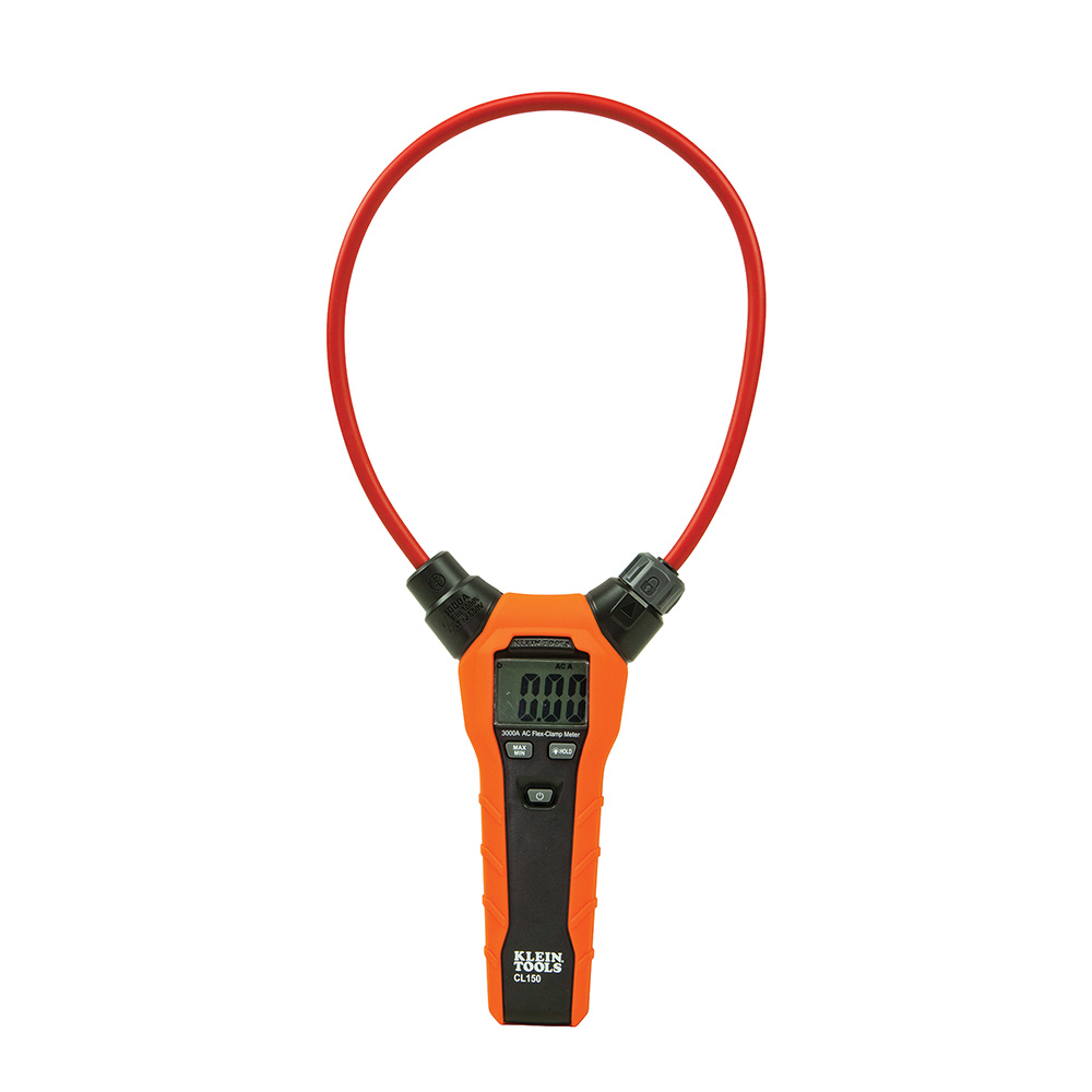 Clamp Meter, Digital AC Electrical Tester with 18-Inch Flexible Clamp, Clamp meter for measuring AC current