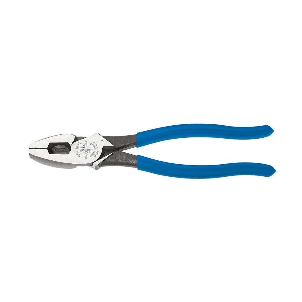 Lineman's Pliers, Fish Tape Pulling, 9-Inch, Lineman's Pliers quickly and easily pull 1/8-Inch (3 mm) or 1/4-Inch (6 mm) flat steel fish tape without damaging the tape