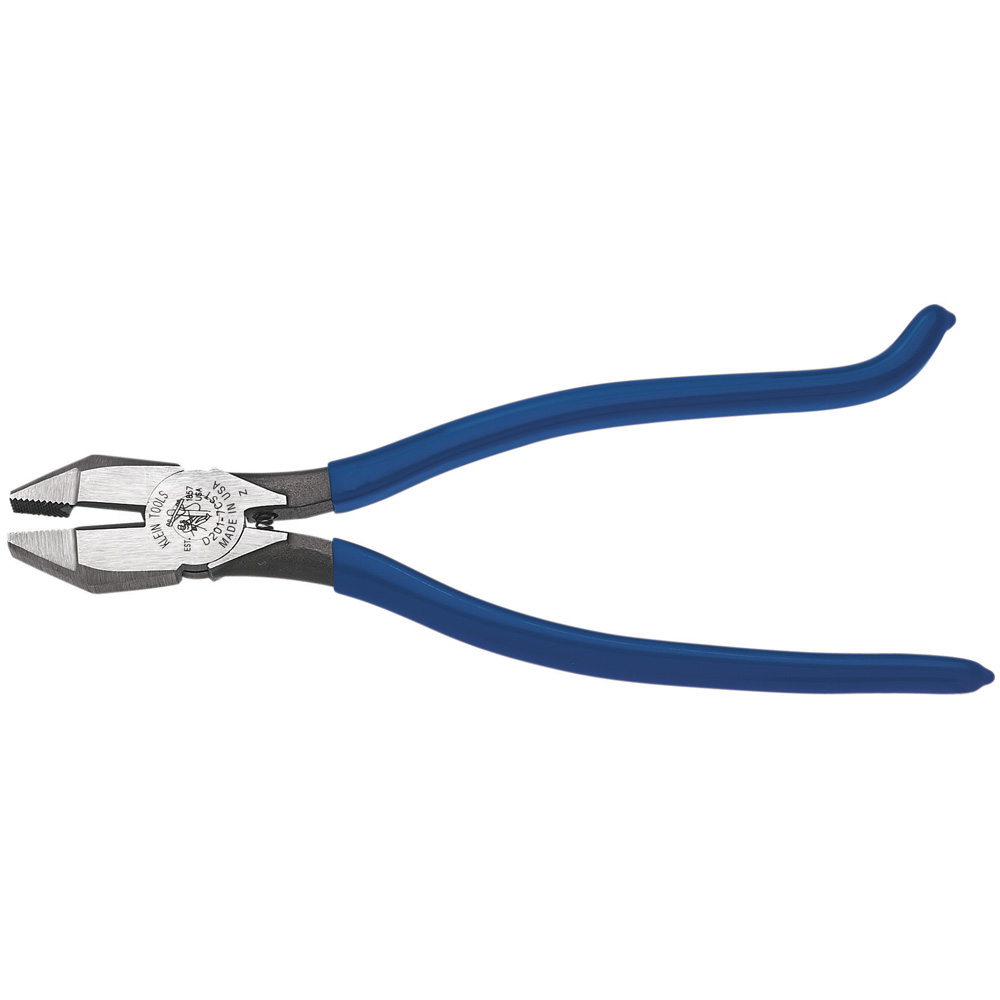 Ironworker's Pliers, 9-Inch with Spring, Ironworker's Pliers twist and cut soft annealed rebar tie wire